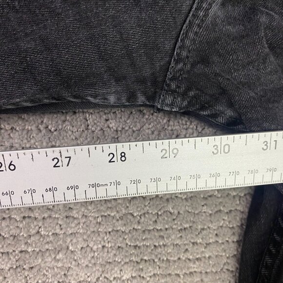 Levi's 569 Jeans Men's 40 x 32 Measures 40 x 29 Black Straight Leg Stretch - Picture 11 of 11